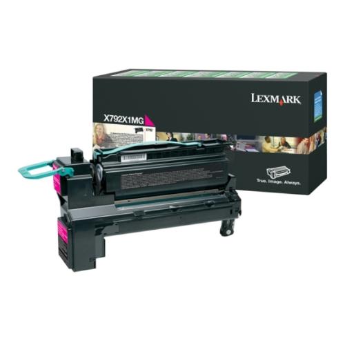 Lexmark Cartucho de toner magenta (X792X1MG / 0X792X1MG) (Retorno)