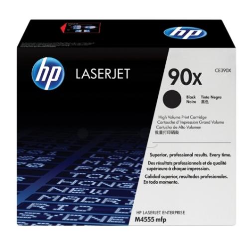 HP Cartucho de toner preto (CE390X / 90X)