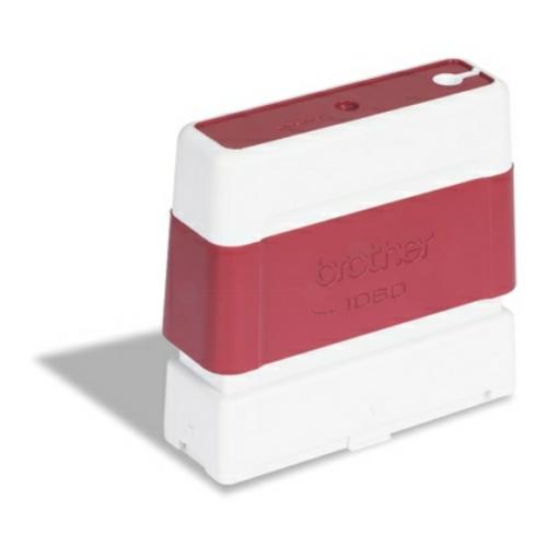 Brother Stamps vermelho (PR1060R6P / 10x60mm)
