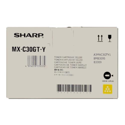 Sharp Cartucho de toner amarelo (MXC30GTY)