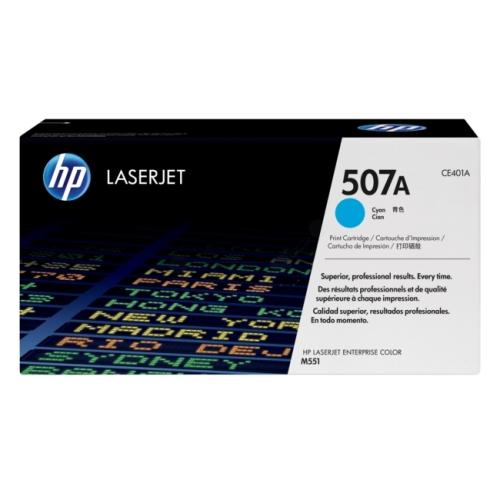 HP Cartucho de toner ciano (CE401A / 507A)