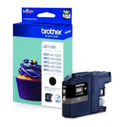 Brother Cartucho de tinta preto (LC123BK)
