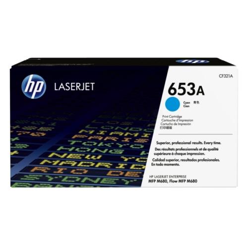 HP Cartucho de toner ciano (CF321A / 653A)