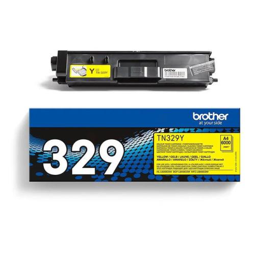 Brother Cartucho de toner amarelo (TN329Y) (elevada capacidade)