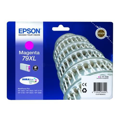 Epson Cartucho de tinta magenta (C13T79034010 / 79XL) (elevada capacidade)