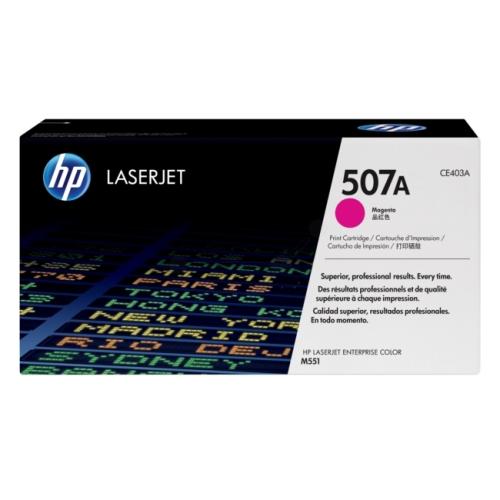 HP Cartucho de toner magenta (CE403A / 507A)
