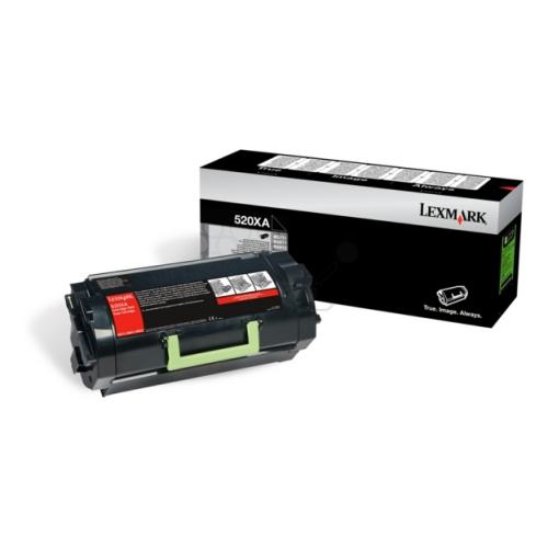 Lexmark Cartucho de toner preto (52D0XA0 / 520XA) (elevada capacidade)