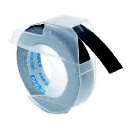 Dymo Banda de impregnação branco / preto (S0898130), 9mm
