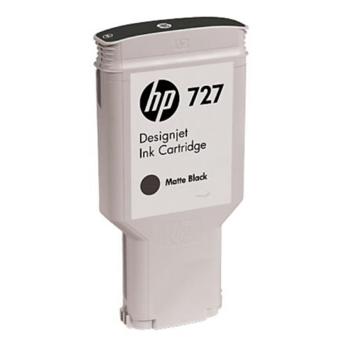 HP Cartucho de tinta preto mate (C1Q12A / 727)