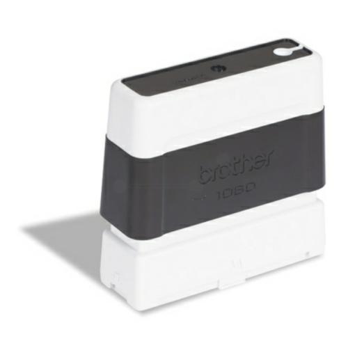 Brother Stamps preto (PR1060B6P / 10x60mm)