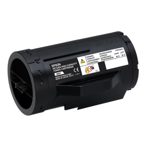 Epson Cartucho de toner preto (C13S050691 / 0691) (Retorno, elevada capacidade)