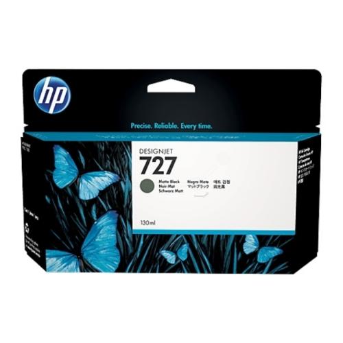 HP Cartucho de tinta preto mate (B3P22A / 727)