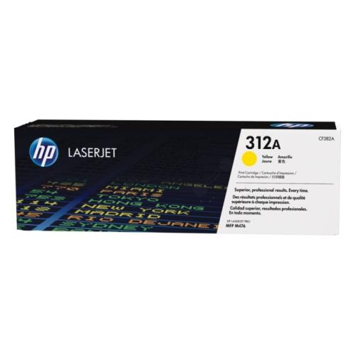 HP Cartucho de toner amarelo (CF382A / 312A)