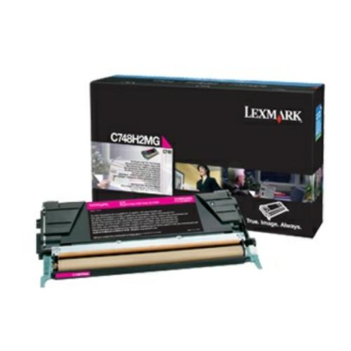 Lexmark Cartucho de toner magenta (C748H2MG / 0C748H2MG)