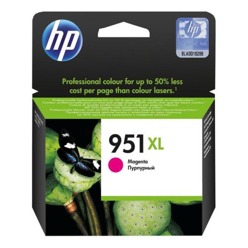 HP Cartucho de tinta magenta (CN047AE#301 / 951XL) (elevada capacidade)