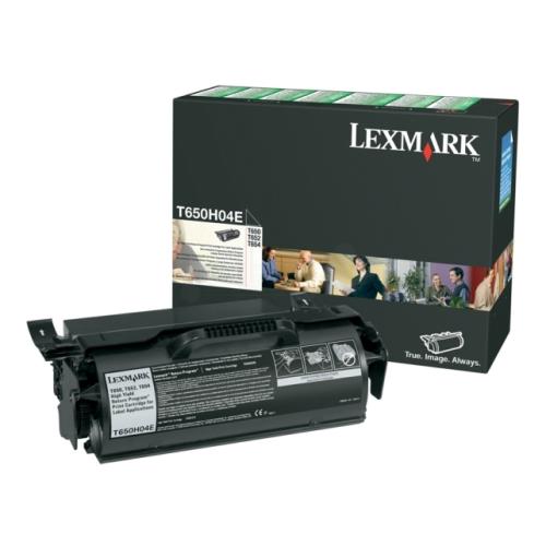 Lexmark Cartucho de toner preto (T650H04E / 0T650H04E) (Retorno)