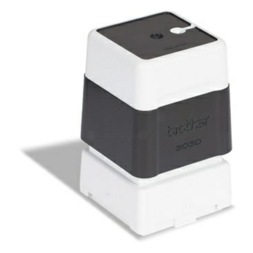 Brother Stamps preto (PR3030B6P / 30x30mm)