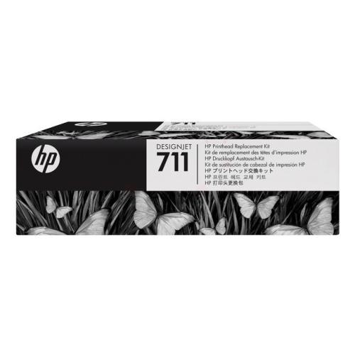 HP Cartucho de tinta preto / ciano / magenta / amarelo (C1Q10A / 711) (value pack)