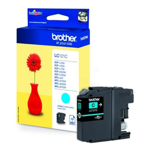 Brother Cartucho de tinta ciano (LC121C)