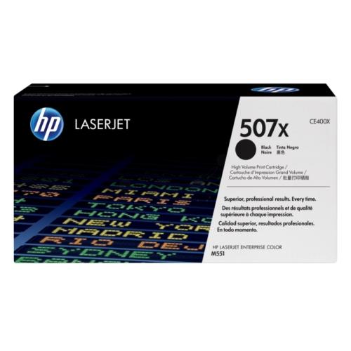 HP Cartucho de toner preto (CE400X / 507X) (elevada capacidade)
