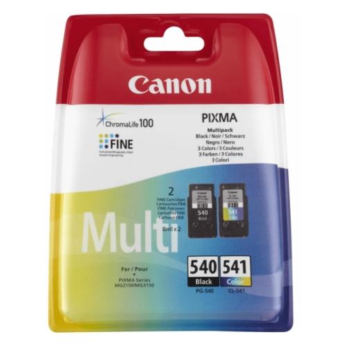 Canon Cartucho de tinta preto / cor (5225B006 / PG540+CL541) (Pack Duplo, multipack)