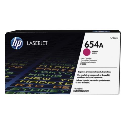 HP Cartucho de toner magenta (CF333A / 654A)