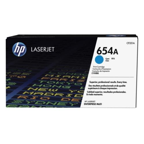 HP Cartucho de toner ciano (CF331A / 654A)