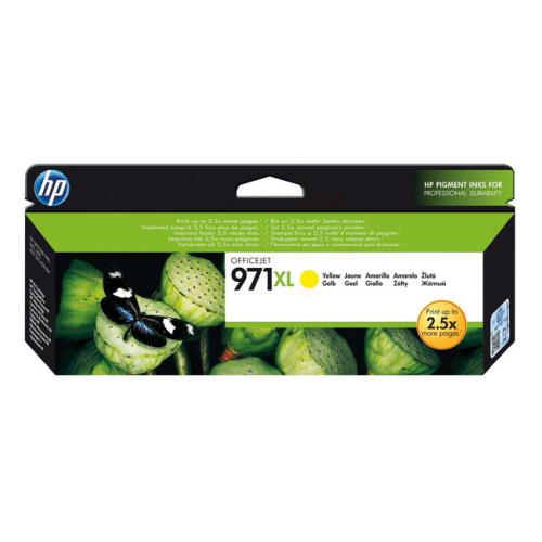 HP Cartucho de tinta amarelo (CN628AE / 971XL) (elevada capacidade)