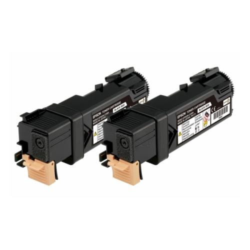 Epson Cartucho de toner preto (C13S050631 / 0630) (Pack Duplo)