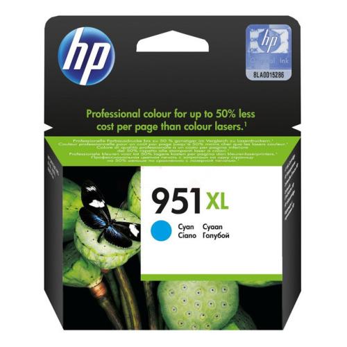 HP Cartucho de tinta ciano (CN046AE#301 / 951XL) (elevada capacidade)
