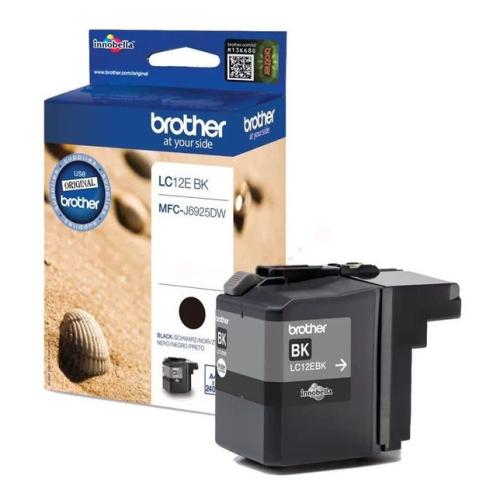 Brother Cartucho de tinta preto (LC12EBK)