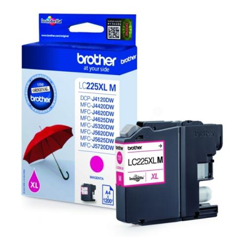Brother Cartucho de tinta magenta (LC225XLM)