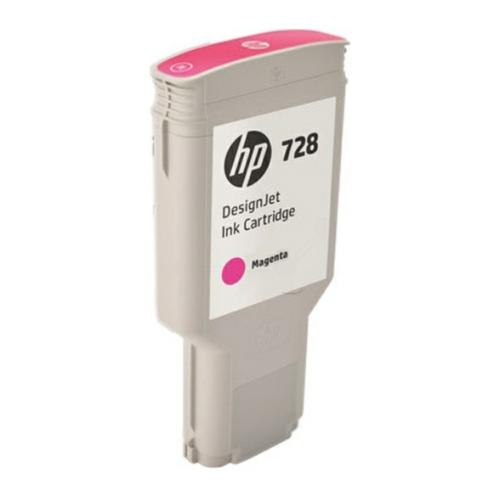 HP Cartucho de tinta magenta (F9K16A / 728)