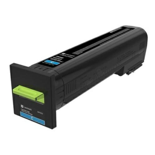 Lexmark Cartucho de toner ciano (82K2XC0 / 082K2XC0) (Retorno)