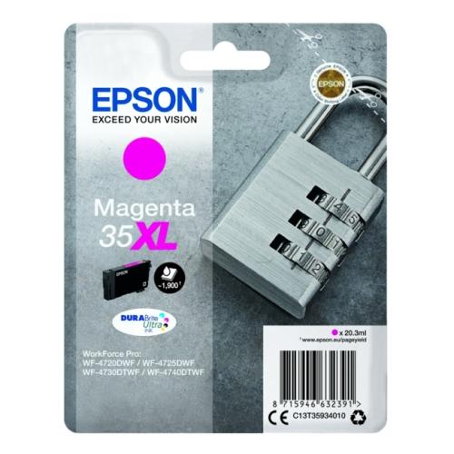 Epson Cartucho de tinta magenta (C13T35934010 / 35XL) (elevada capacidade)