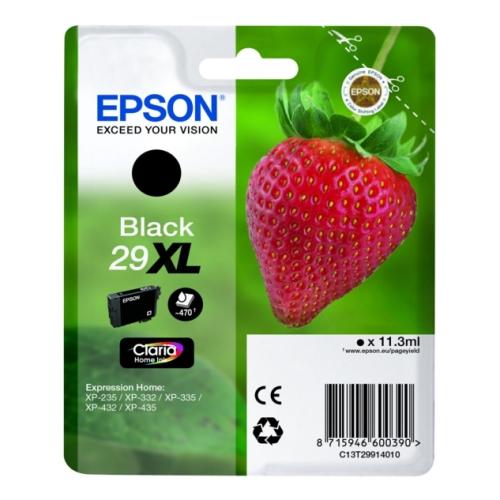 Epson Cartucho de tinta preto (C13T29914012 / 29XL) (elevada capacidade)