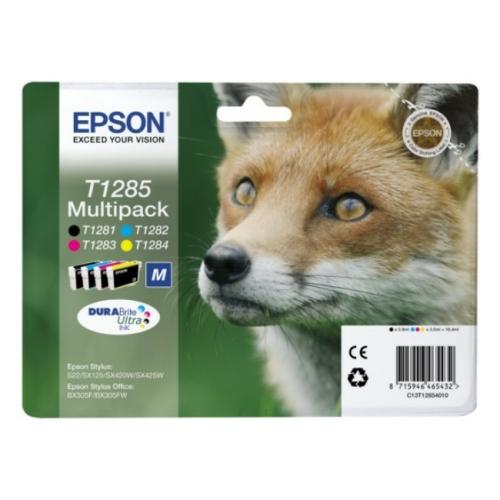 Epson Cartucho de tinta preto / ciano / magenta / amarelo (C13T12854012 / T1285) (multipack)
