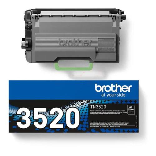 Brother Cartucho de toner preto (TN3520)