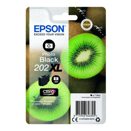Epson Cartucho de tinta fotografia preta (C13T02H14010 / 202XL) (elevada capacidade)