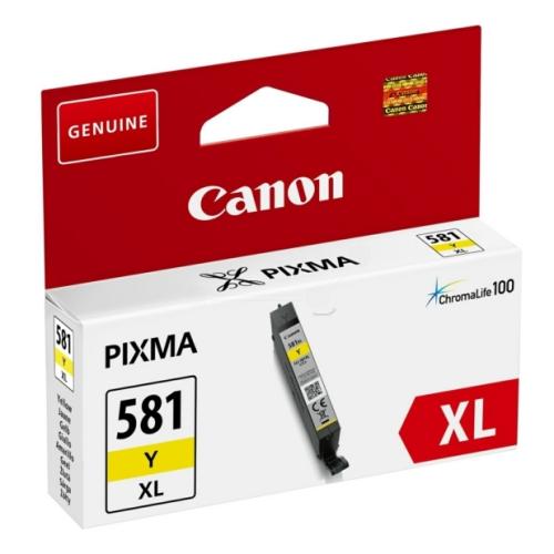 Canon Cartucho de tinta amarelo (2051C001 / CLI581YXL) (elevada capacidade)