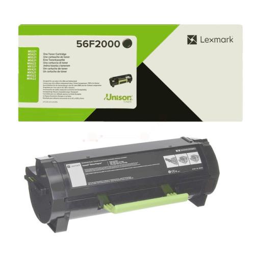 Lexmark Cartucho de toner preto (56F2000 / 056F2000)