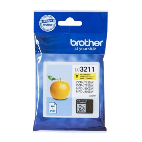 Brother Cartucho de tinta amarelo (LC3211Y)
