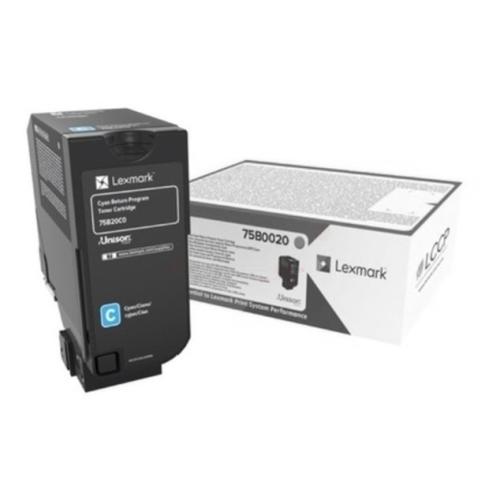 Lexmark Cartucho de toner ciano (75B0020 / 075B0020)