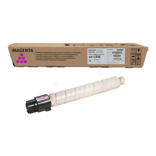 Ricoh Cartucho de toner magenta (842097 / MPC406)