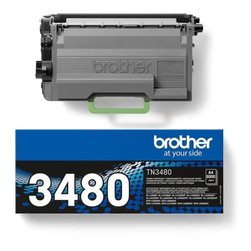Brother Cartucho de toner preto (TN3480)