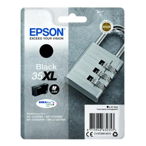 Epson Cartucho de tinta preto (C13T35914010 / 35XL) (elevada capacidade)
