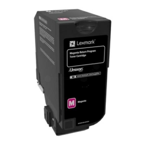 Lexmark Cartucho de toner magenta (74C2HM0 / 074C2HM0) (Retorno)