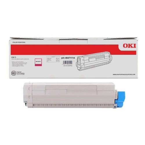 Oki Cartucho de toner magenta (46471114)