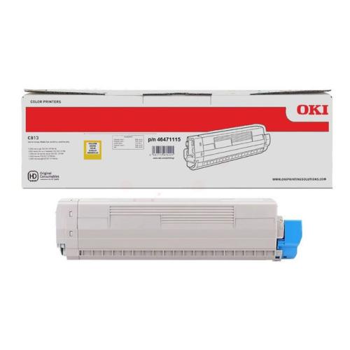Oki Cartucho de toner amarelo (46471113)