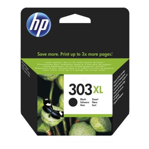 HP Cartucho de tinta preto (T6N04AE / 303XL) (elevada capacidade)